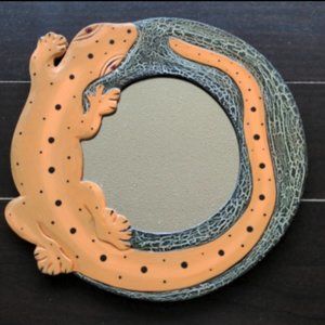 handmade wooden tribal mirror wall decor